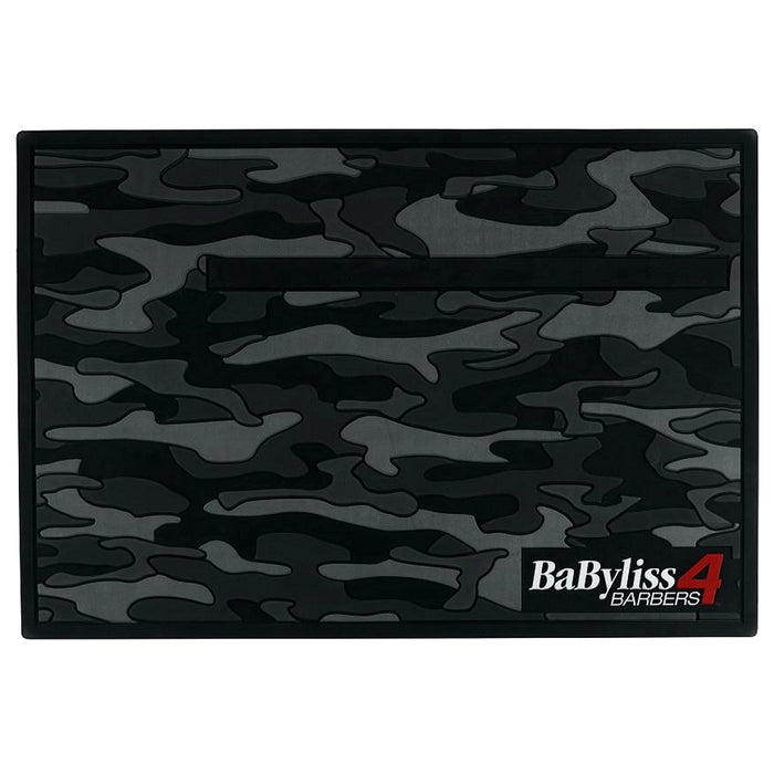 Babyliss4Barbers Black Camo Magnetic Strip Barber Mat #BMAGMATB