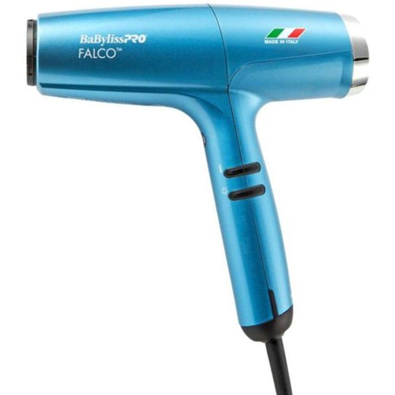 BaByliss Pro Nano Titanium FALCO Professional Italian High-Speed Dryer - Blue #BNT8550