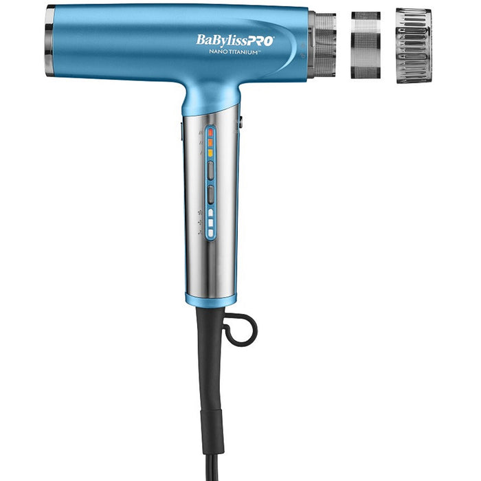 BaByliss Pro Nano Titanium Professional Nano Light Ionic High-Speed Dryer - Blue #BNTC9200