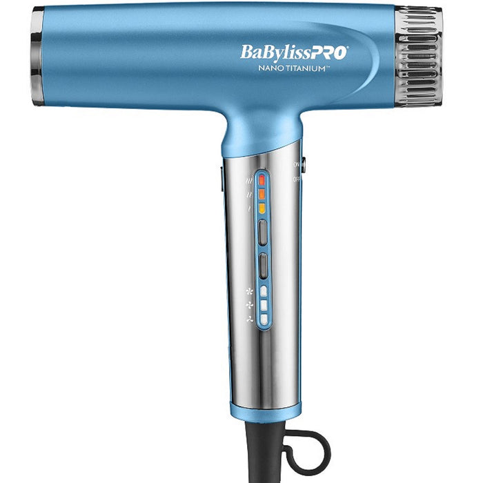 BaByliss Pro Nano Titanium Professional Nano Light Ionic High-Speed Dryer - Blue #BNTC9200