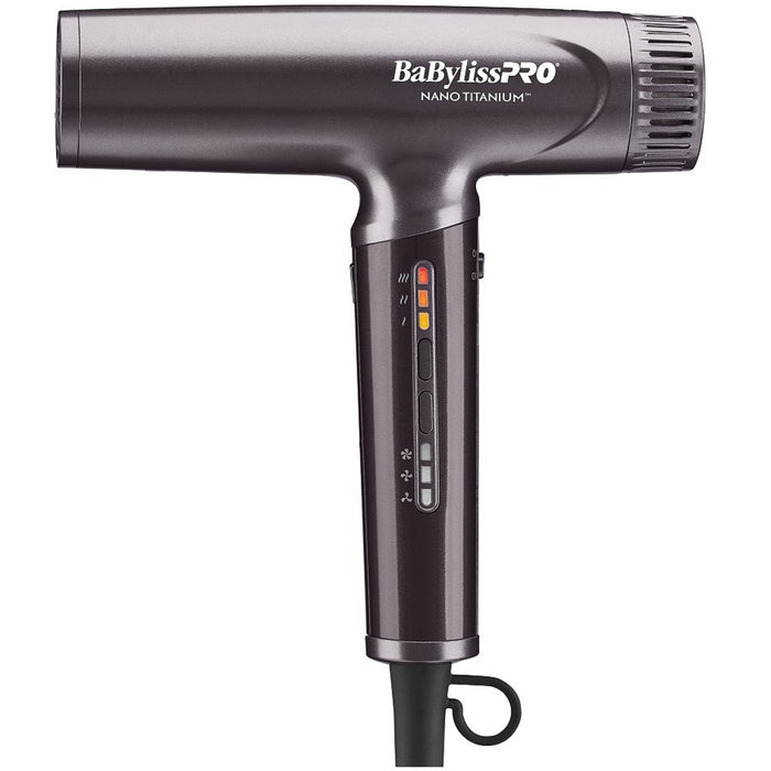 BaByliss Pro LIMITED EDITION Nano Titanium Professional Nano Light Ionic High-Speed Dryer - Matte Black #BNTC9200MB