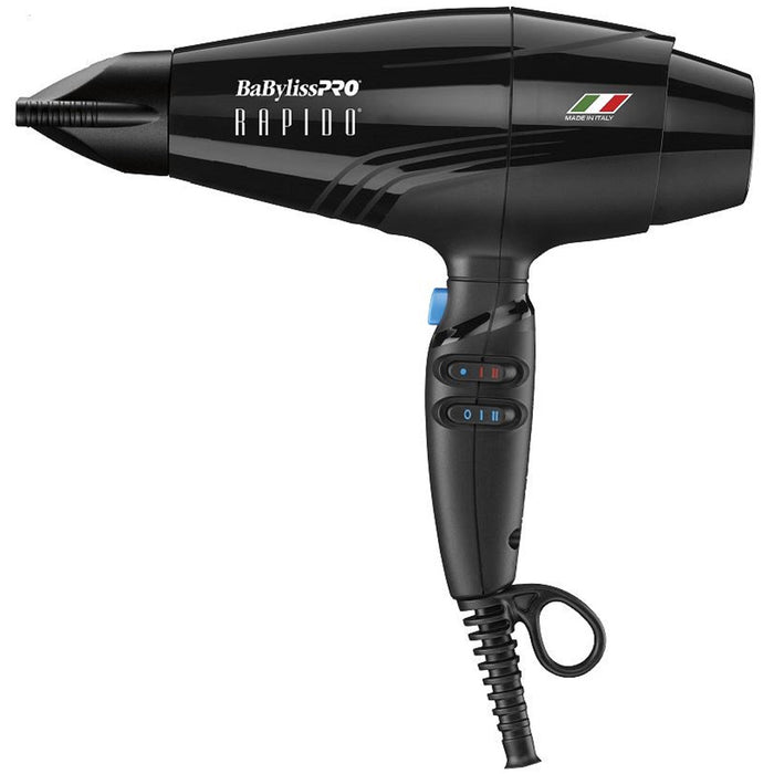 BaByliss Pro Rapido Ferrari Designed Engine Dryer #BRAP1