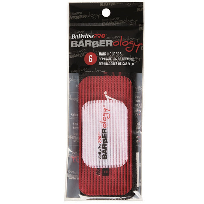 BaByliss Pro BARBERology Hair Holders - 6 Units #BVGRIP