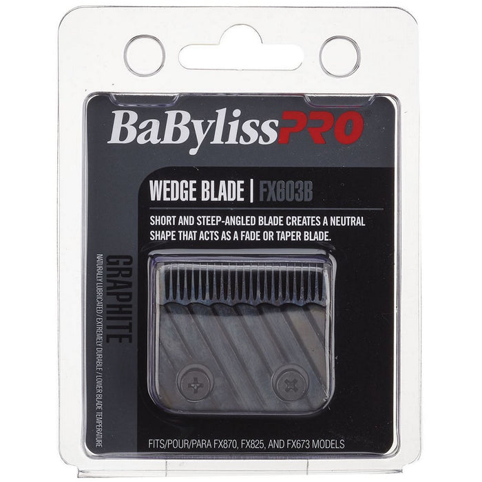 BaByliss Pro Replacement Black Graphite Wedge Blade #FX603