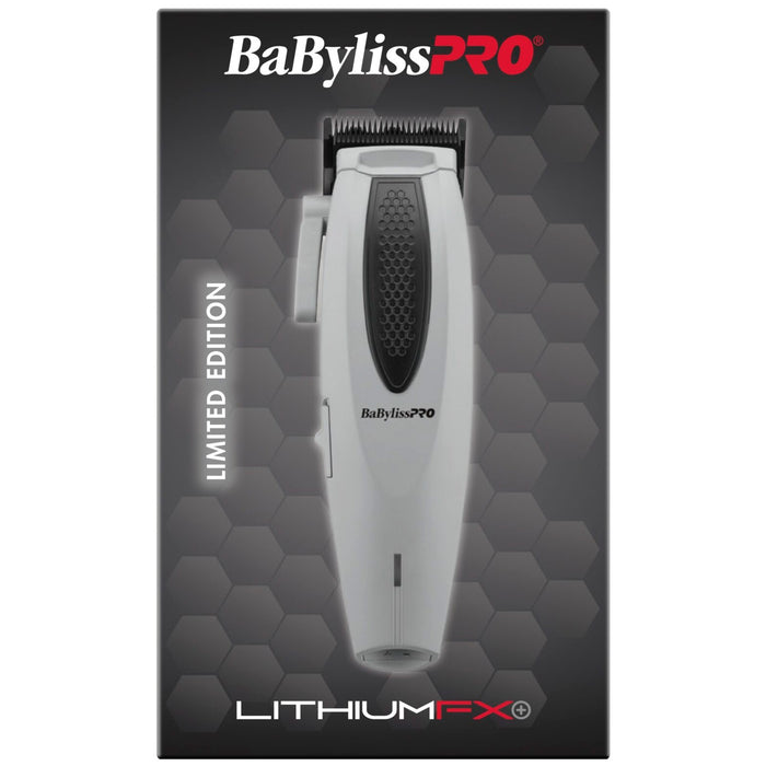 BaByliss Pro LITHIUMFX+ Limited Edition Grey Cord/Cordless Lithium Ergonomic Clipper #FX673NSGY