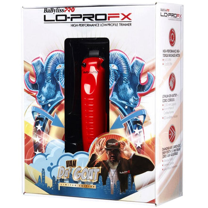 BaByliss Pro SPECIAL EDITION INFLUENCER LO-PROFX Trimmer - Van Da' Goat #FX726RI