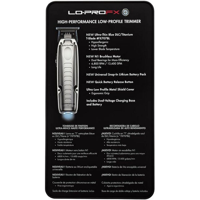 BaByliss Pro FXONE LO-PROFX High Performance Trimmer #FX729