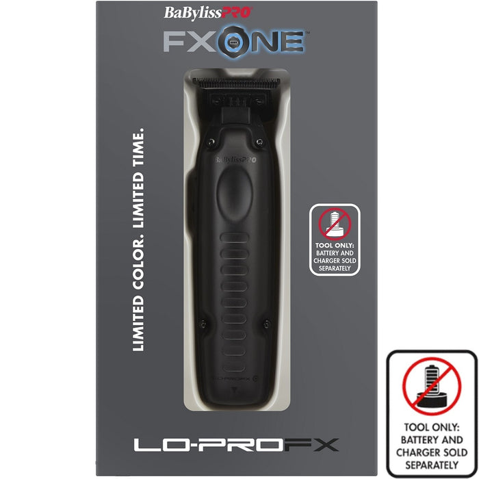 BaByliss Pro LIMITED EDITION FXONE LO-PROFX Trimmer - Matte Black (TOOLS ONLY) #FX729MBLT