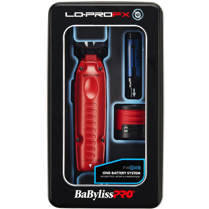 BaByliss Pro FXONE LO-PROFX LIMITED EDITION High Performance Trimmer - Matte Red #FX729MR