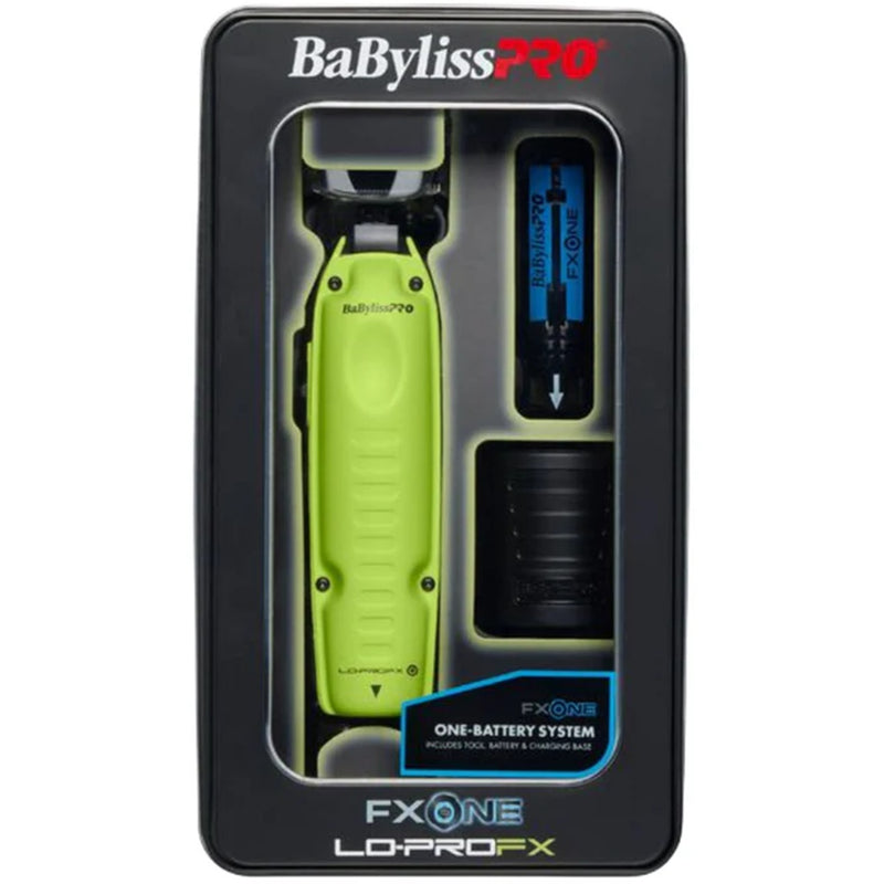 BaByliss Pro LIMITED EDITION FXONE LO-PROFX Trimmer - Neon Yellow #FX729NY