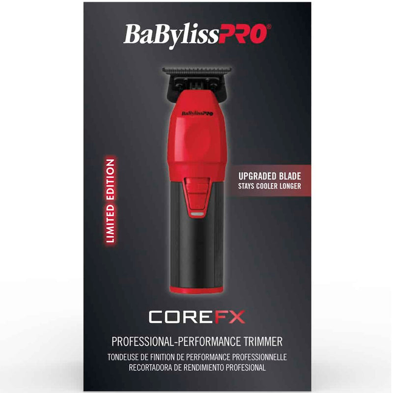 BaByliss Pro LIMITED EDITION COREFX Trimmer - Red #FX76RD