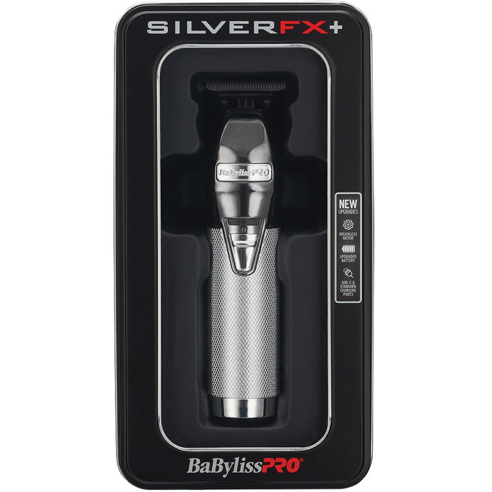 BaByliss Pro [NEW UPGRADED] SILVERFX+ Bundle Pack [Clipper & Trimmer]