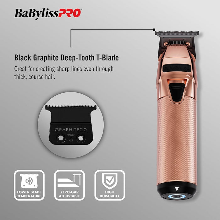 BaByliss Pro FXONE ROSEFX Trimmer #FX799RG