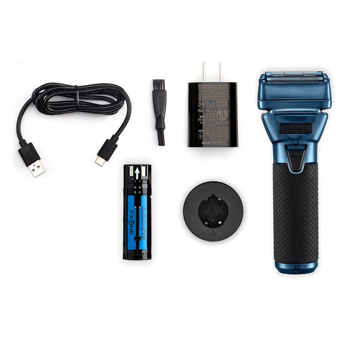 BaByliss Pro FXONE BLUEFX All-Metal Double Foil Shaver #FX79FSBL