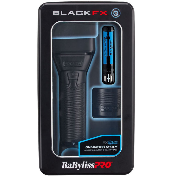 BaByliss Pro FXONE BLACKFX All-Metal Double Foil Shaver #FX79FSMB