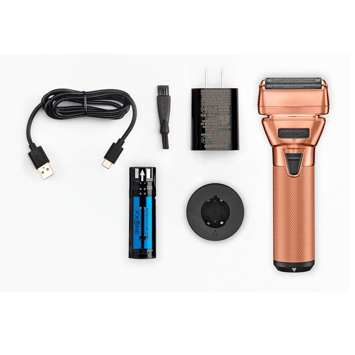 BaByliss Pro FXONE ROSEFX All-Metal Double Foil Shaver #FX79FSRG