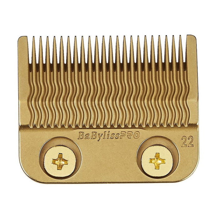 BaByliss Pro Gold Titanium Metal-Injection Molded Precision Fade Blade #FX8022G