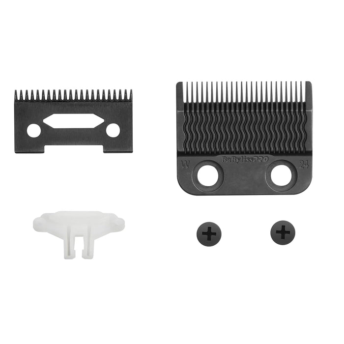 BaByliss Pro Black Titanium Metal-Injection Molded Precision Tri-Blade #FX8024B