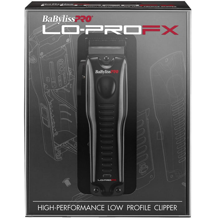 BaByliss Pro LO-PROFX BLACK Bundle Pack [Clipper & Trimmer]