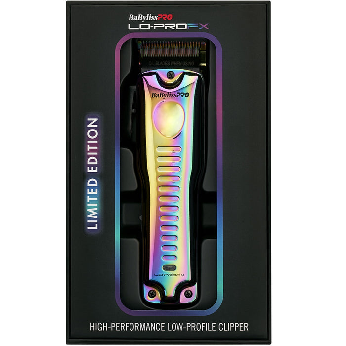 BaByliss Pro LO-PROFX Iridescent Bundle Pack [Clipper & Trimmer & Shaver]