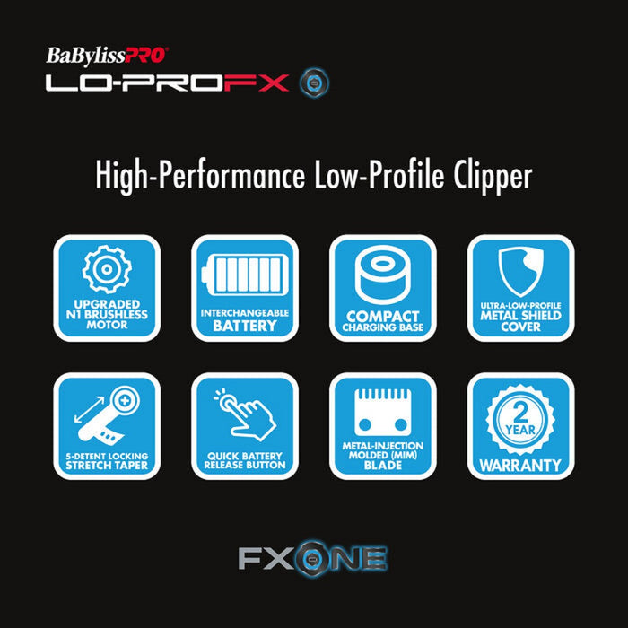 BaByliss Pro FXONE LO-PROFX High Performance Clipper #FX829