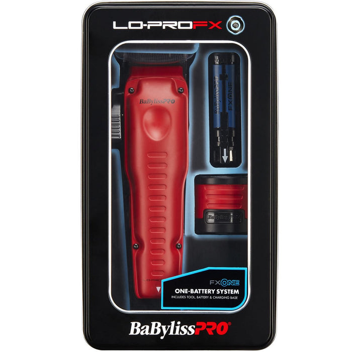 BaByliss Pro FXONE LO-PROFX LIMITED EDITION High Performance Clipper - Matte Red #FX829MR