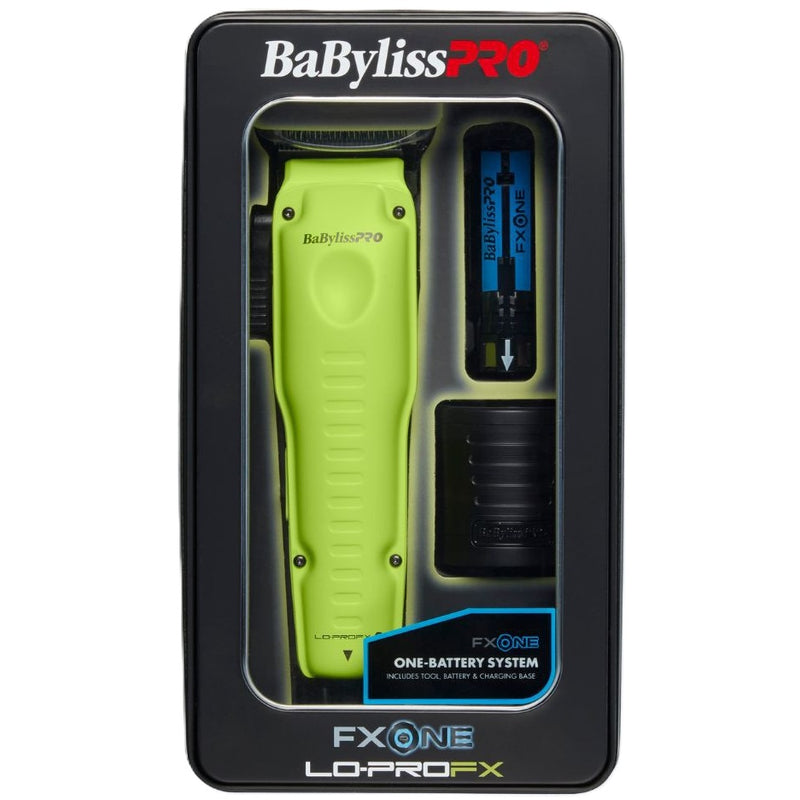 BaByliss Pro LIMITED EDITION FXONE LO-PROFX Clipper - Neon Yellow #FX829NY