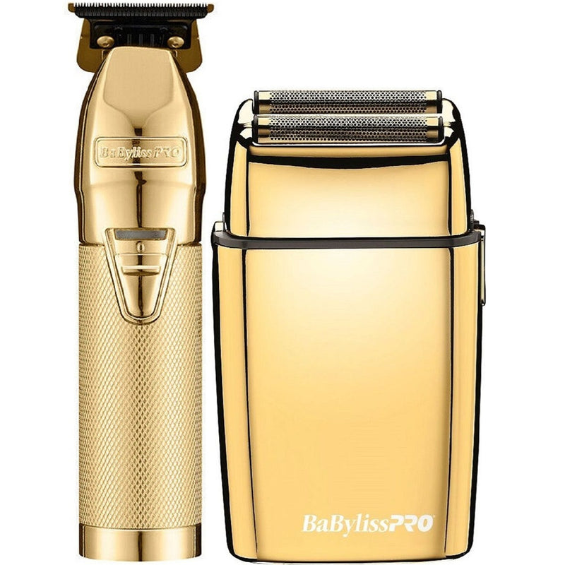 BaByliss Pro [NEW UPGRADED] GOLDFX+ Trimmer & Shaver [DUO]