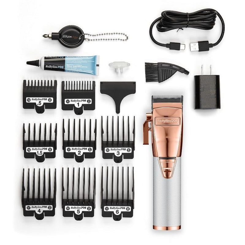BaByliss Pro [NEW UPGRADES] ROSEFX+ Clipper #FX870NRG