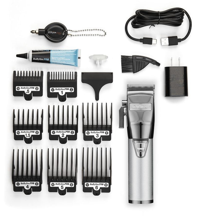 BaByliss Pro [NEW UPGRADES] SILVERFX+ Clipper #FX870NS