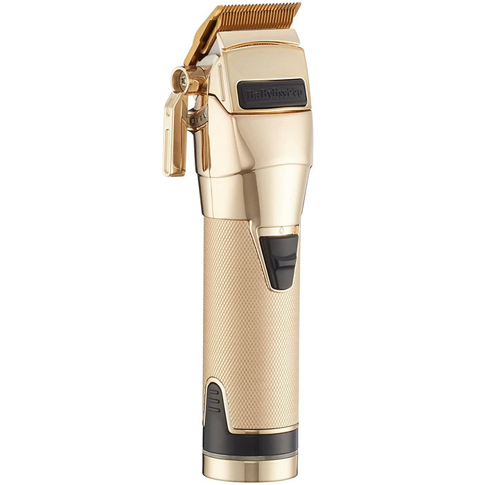 BaByliss Pro Limited Edition GOLD SNAPFX Clipper With Snap In/Out Dual Lithium Battery System #FX890GI