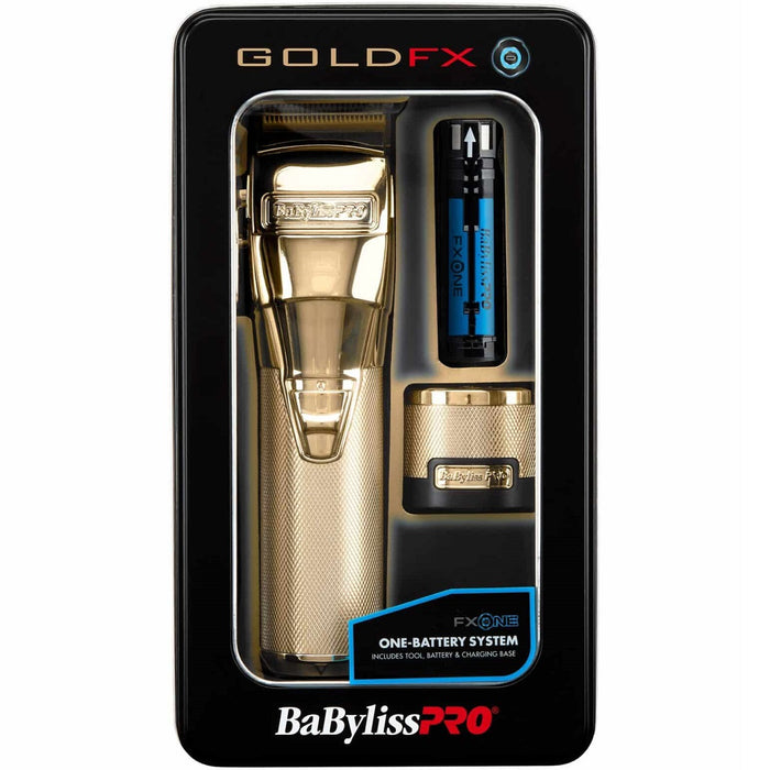 BaByliss Pro FXONE GOLDFX Bundle Pack [Clipper & Trimmer & Shaver]