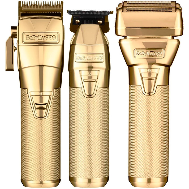 BaByliss Pro FXONE GOLDFX Clipper, Trimmer & Shaver [TRIO]