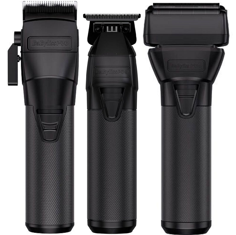 BaByliss Pro FXONE BLACKFX Clipper, Trimmer & Shaver [TRIO]