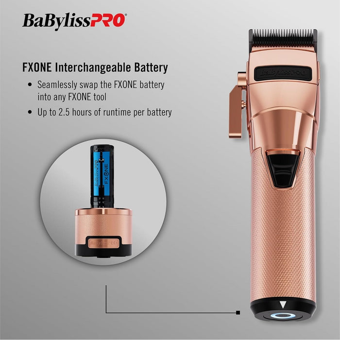 BaByliss Pro FXONE ROSEFX Clipper #FX899RG