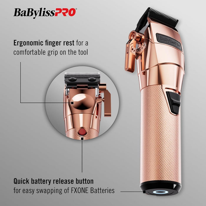 BaByliss Pro FXONE ROSEFX Clipper #FX899RG