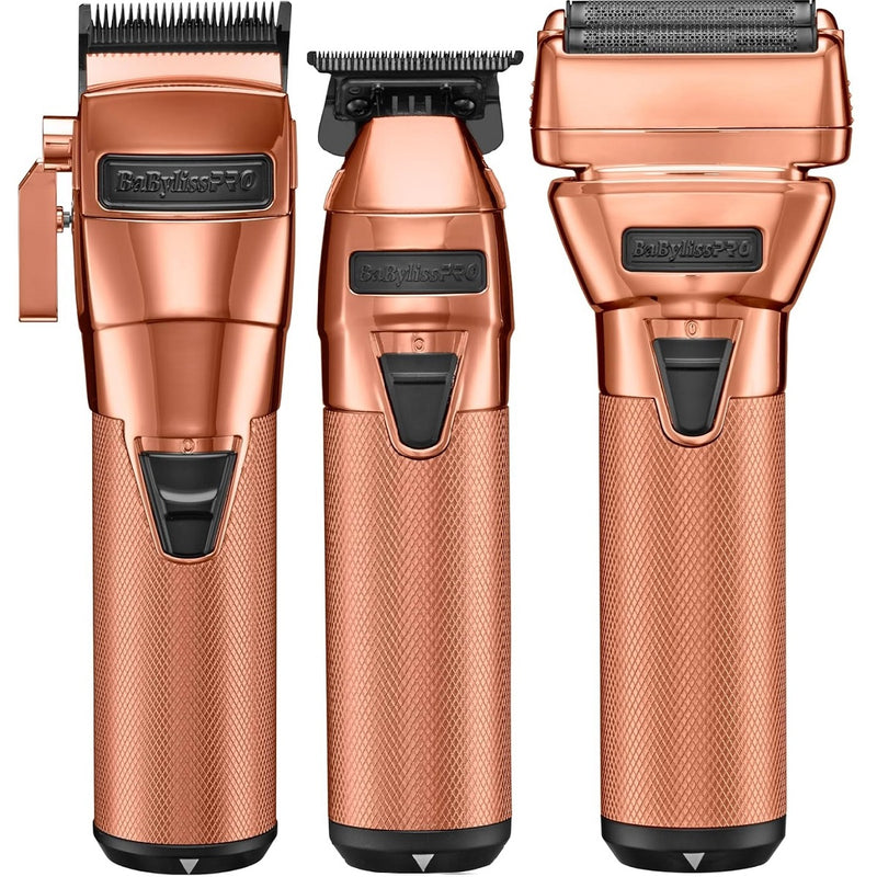 BaByliss Pro FXONE ROSEFX Clipper, Trimmer & Shaver [TRIO]