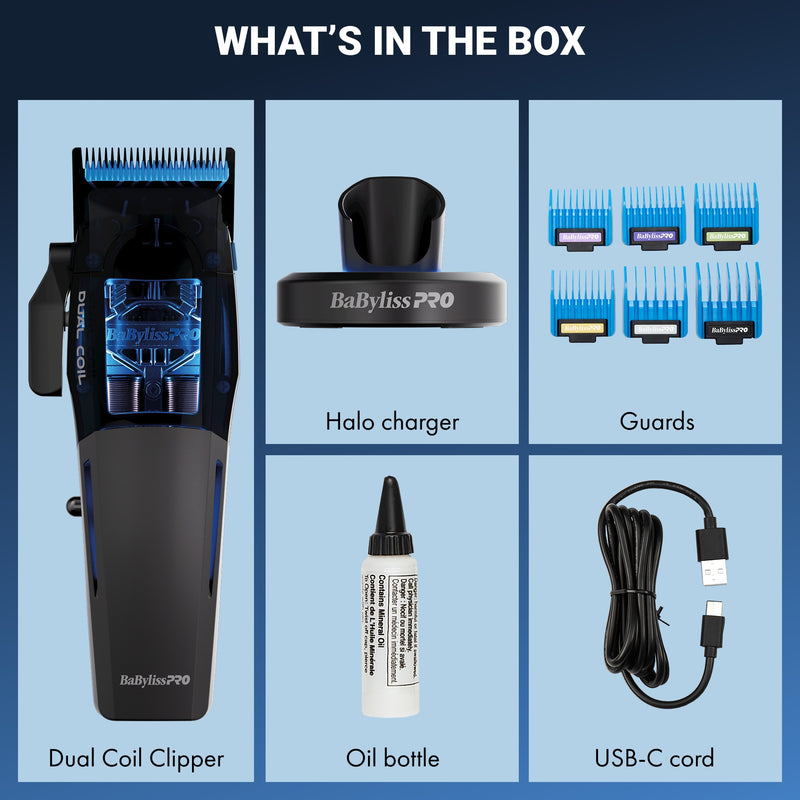 BaByliss Pro Dual-Coil Motor Clipper #FX95C