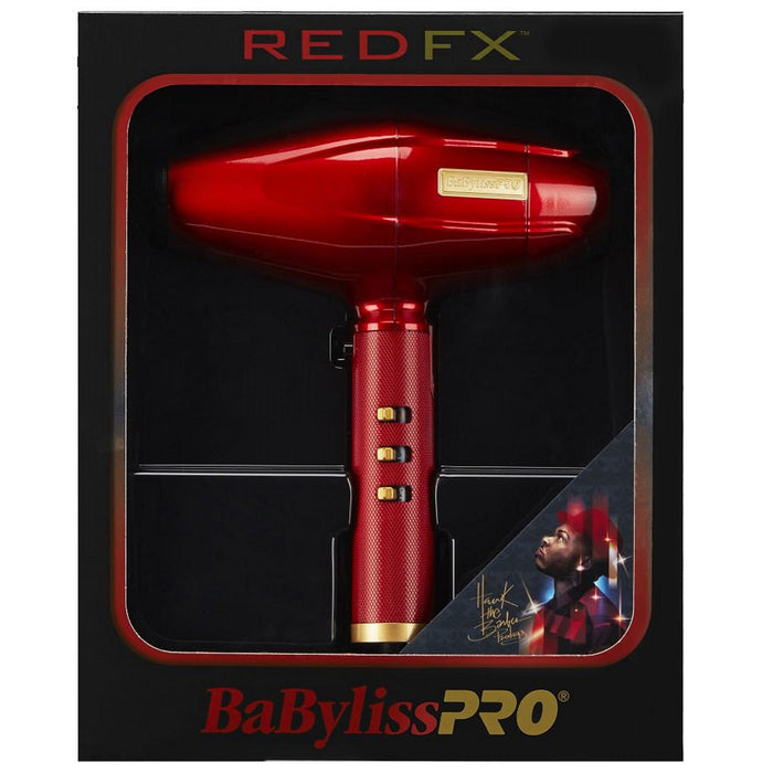 BaByliss Pro Influencer Collection REDFX Dryer - Hawk the Barber Prodigy #FXBDR1