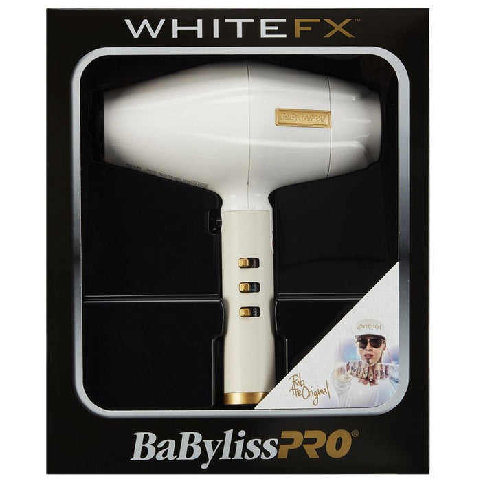 BaByliss Pro Influencer Collection WHITEFX Dryer - Rob the Original #FXBDW1