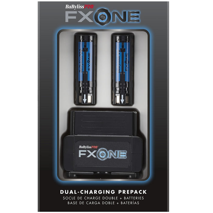 BaByliss Pro FXONE Dual-Battery Charging Prepack [2 Batteries, 1 Charging Stand] #FXC2BPPK