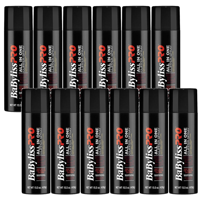 BaByliss Pro All in One Clipper Spray 15.5 oz #FXDS15 - 12 Pack (Bulk)