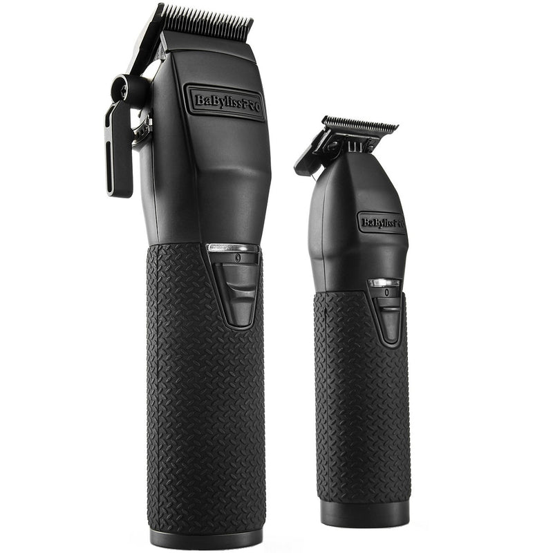 BaByliss Pro LIMITEDFX Matte Black Clipper & Trimmer Combo #FXDUOCTMB