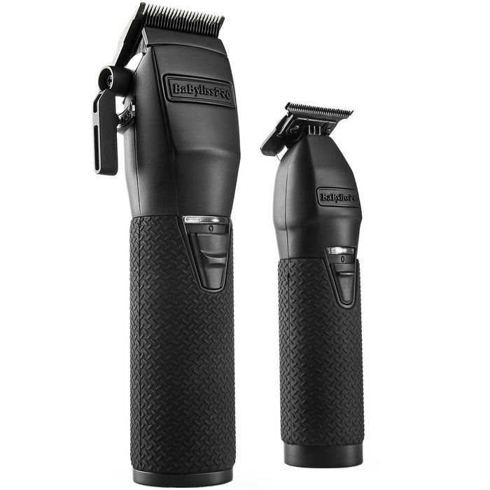 BaByliss Pro LIMITEDFX Matte Black Clipper & Trimmer Combo #FXDUOCTMB