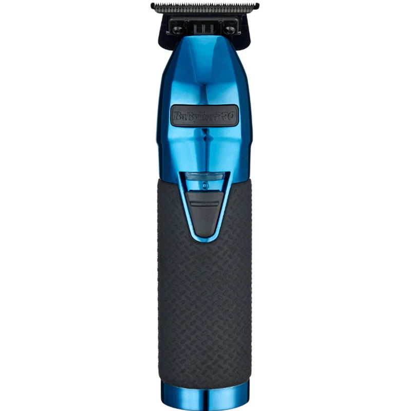 BaByliss Pro LIMITED EDITION Black & Blue Trimmer and Double-Foil Shaver Combo #FXDUOFS2TBL