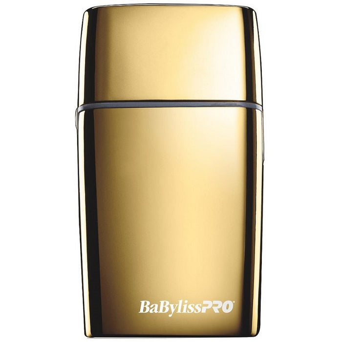 BaByliss Pro FOILFX02 Cordless Metal Double Foil Shaver - Gold #FXFS2G