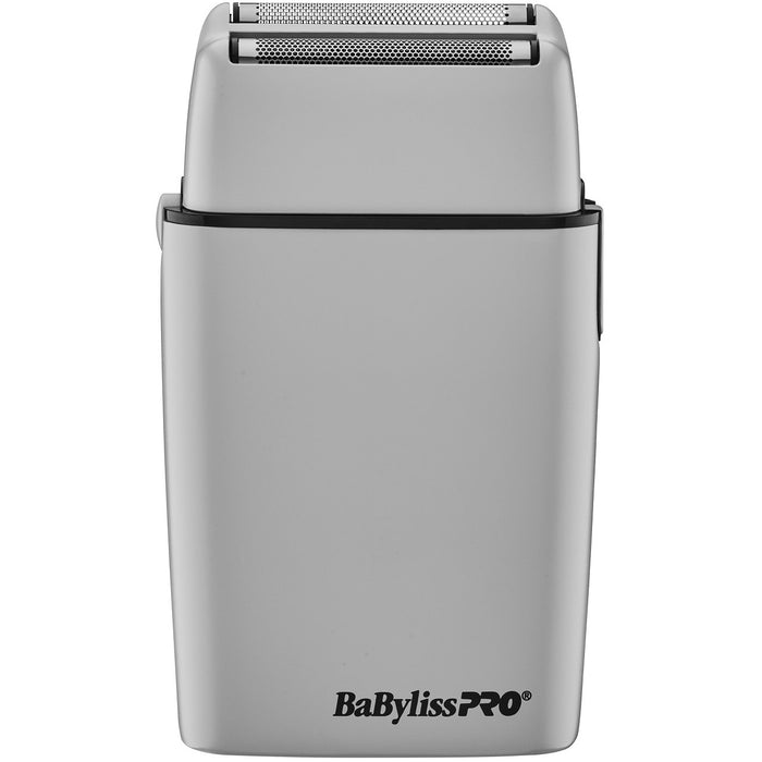 BaByliss Pro LIMITED EDITION FOILFX02 Cordless Metal Double Foil Shaver - Gray #FXFS2GY