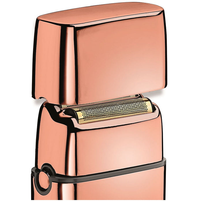 BaByliss Pro FOILFX02 Cordless Metal Double Foil Shaver - Rose Gold #FXFS2RG