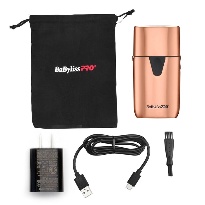 BaByliss Pro LIMITED EDITION UVFOIL Rose Gold UV Single Foil Shaver #FXLFS1RG