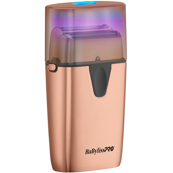 BaByliss Pro LIMITED EDITION UVFOIL Rose Gold UV Double Foil Shaver #FXLFS2RG